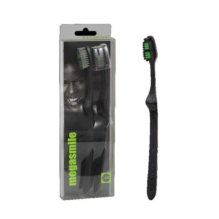 Cepillo dental blanqueador Megasmile® Negro